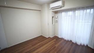 ペット可！駅5分！洋室7.5帖！好立地に建つ高級賃貸！クレストコート白金高輪6階1K25.72㎡の室内動画