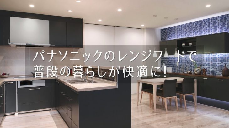 エコナビ搭載 フラット形レンジフード DED3シリーズ 商品紹介