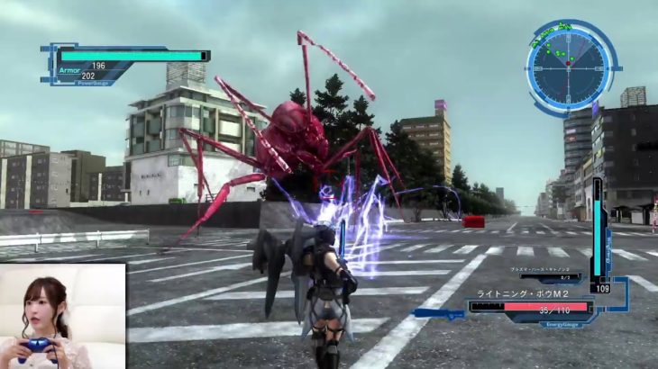 天使もえ、深夜の地球防衛軍5ゲーム実況生配信！Vol.2