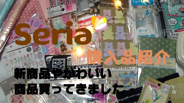 セリア購入品紹介　新商品やかわいい商品たくさん買ってきました【セリア】【１００均】【新商品】