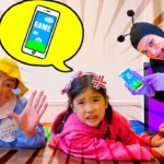 パパくん・みのちゃんスマホかくされた！Amazon Kids+ Andoridアプリのゲームで対戦だ！