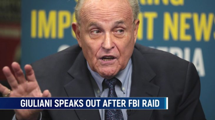 Rudy Giuliani Speaks Out After FBI Raids Home, Office
