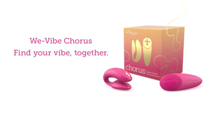 New WeVibe Chorus Couples Vibrator