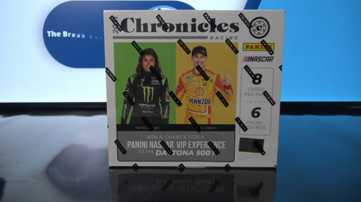 1 Box of 2021 Panini Chronicles Racing (Random First Letter of Last Name) (Break ID: 28864)