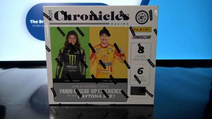 1 Box of 2021 Panini Chronicles Racing (Random First Letter of Last Name) (Break ID: 29790)