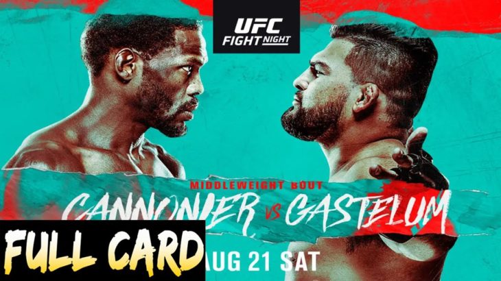 UFC Vegas 34 Cannonier vs. Gastelum Full Card Predictions & Betting Tips