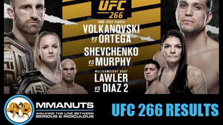 UFC 266 Results | Nick Diaz vs Robbie Lawler | MMANUTS MMA Podcast