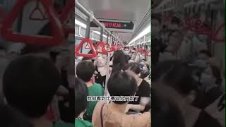 【中国】地下鉄格闘技 キャットファイト！