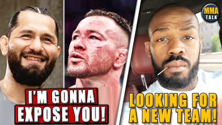 Jorge Masvidal FIRES BACK at Colby Covington, Jones LOOKING for a new team, Bisping on Chimaev-Usman