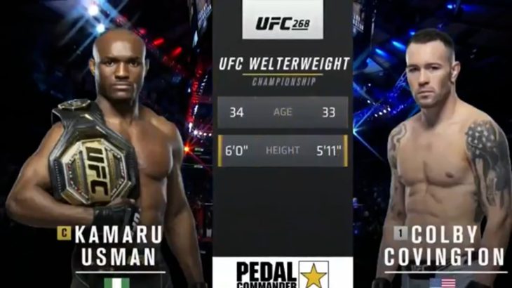 UFC 268 Kamaru Usman vs. Colby Covington 2 _ HD Highlights 2021