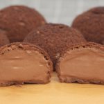 Chocolate Cream Puffs | Choux Au Craquelin