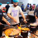 Pakistani Food – GOAT RIBS AND MUTTON STEW Karahi Karachi Pakistan