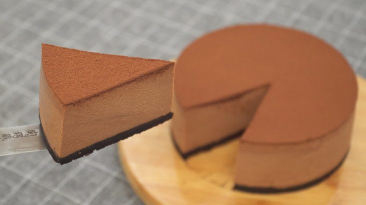 [No Bake] Easy Chocolate Mousse Cake