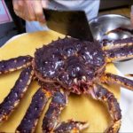 New York City Food – GIANT ALASKAN KING CRAB + LEMONGRASS BEEF STEAK Park Asia Seafood NYC