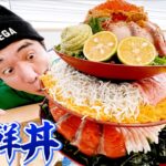 【大食い】江頭、超巨大海鮮丼に挑む！