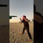 Tablecloth trick in venice beach #shorts