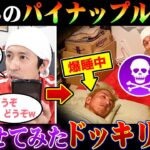【リアクションに大注目】ツネのパイナップル頭を腐らしてみた結果…