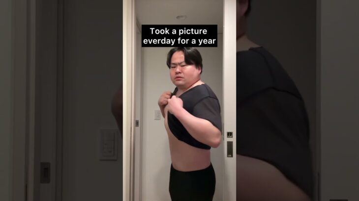 Took a picture everday for a year🤣🤣🤣#shorts