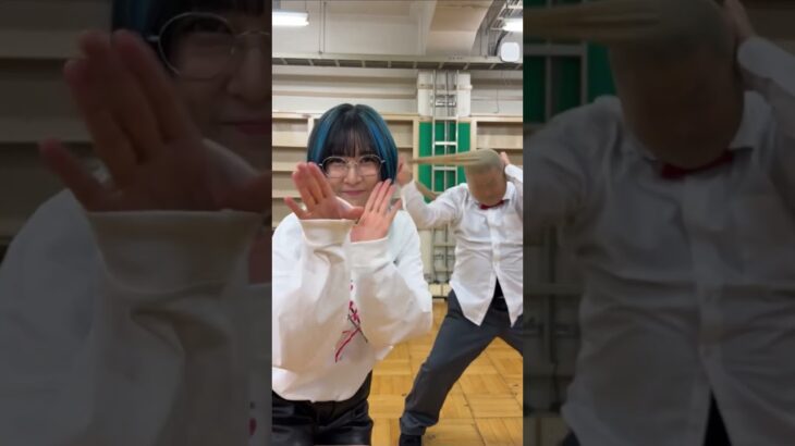 Tablecloth trick with @MindaRyn ✨#shorts